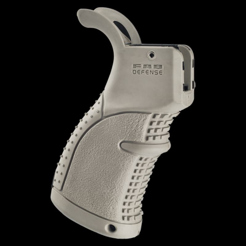 FAB Defense AGR-43 Rubberised Pistol Grip Tan - Image 1