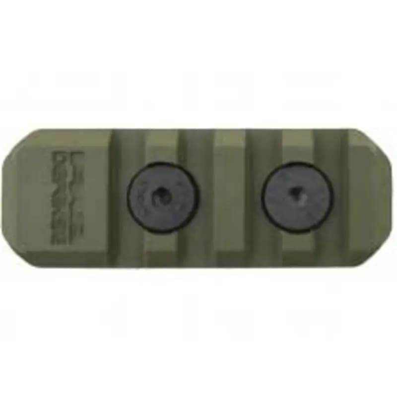 FAB Defense Platic M-Lok Rail 5 Slot Green - Image 1