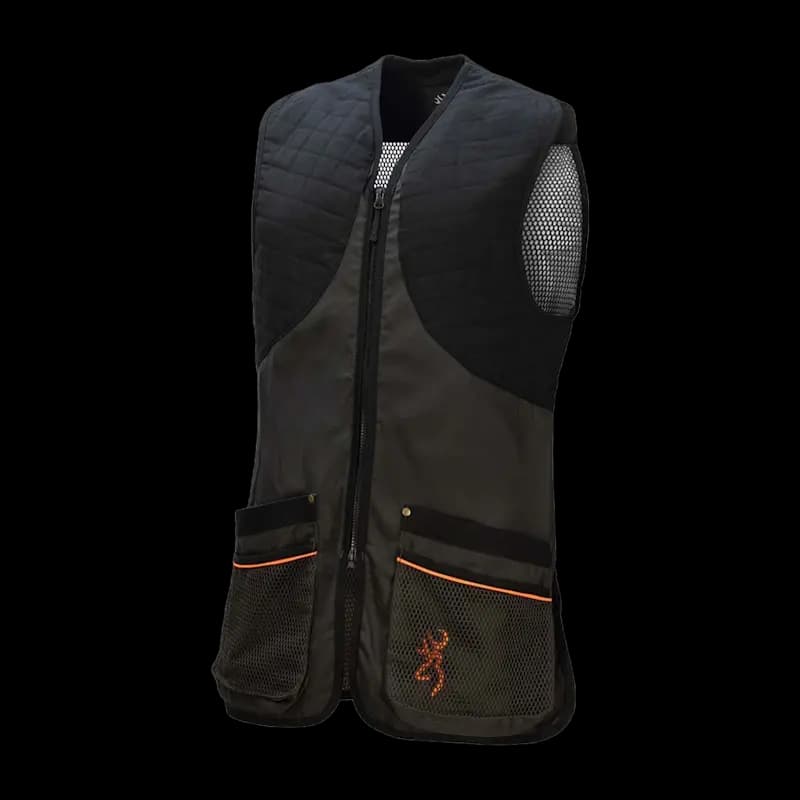 Browning Classic Shooting Vest Grey Large - Image 1