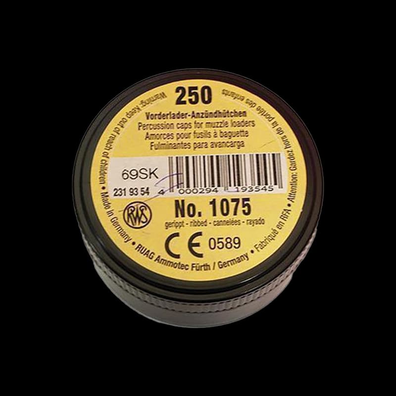 RWS Perc Caps 1075 (No.11) (250) - Image 1