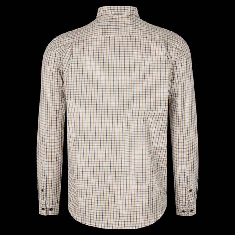 Seeland Oxford Shooting Shirt Classic Blue/Brown XL - Image 2