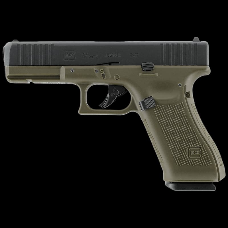 Umarex Glock 17 4.5 mm BB Air Pistol Gen 5 Blowback Green - Image 1