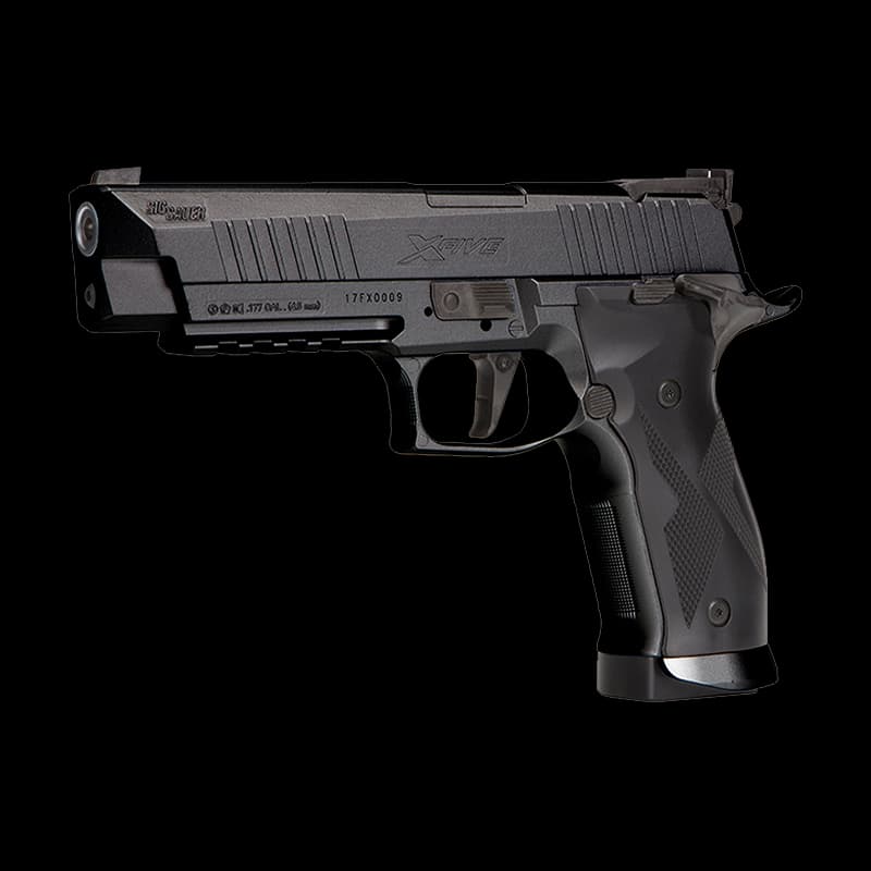 Sig Sauer X-Five Air Pistol Black .177 - Image 1