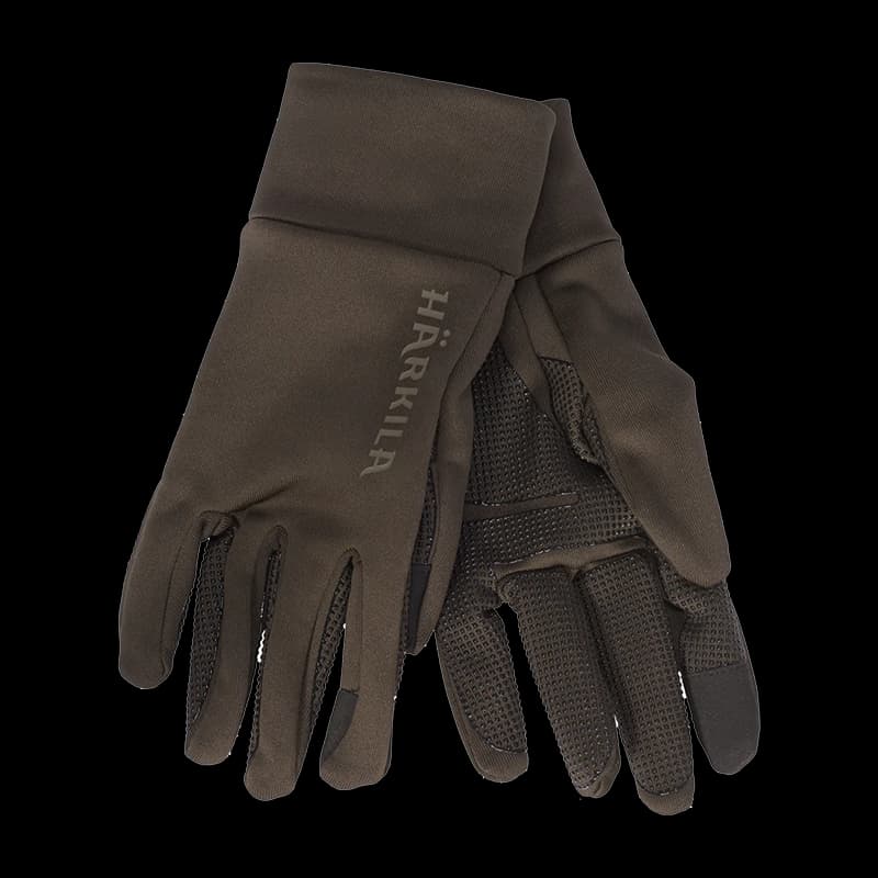 Harkila Power Stretch Gloves Shadow Brown M - Image 1