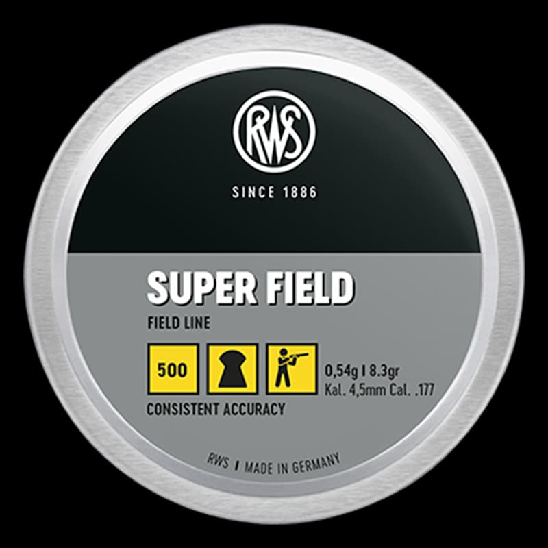 RWS Super Field .177 4.52 mm Pellets - Image 1
