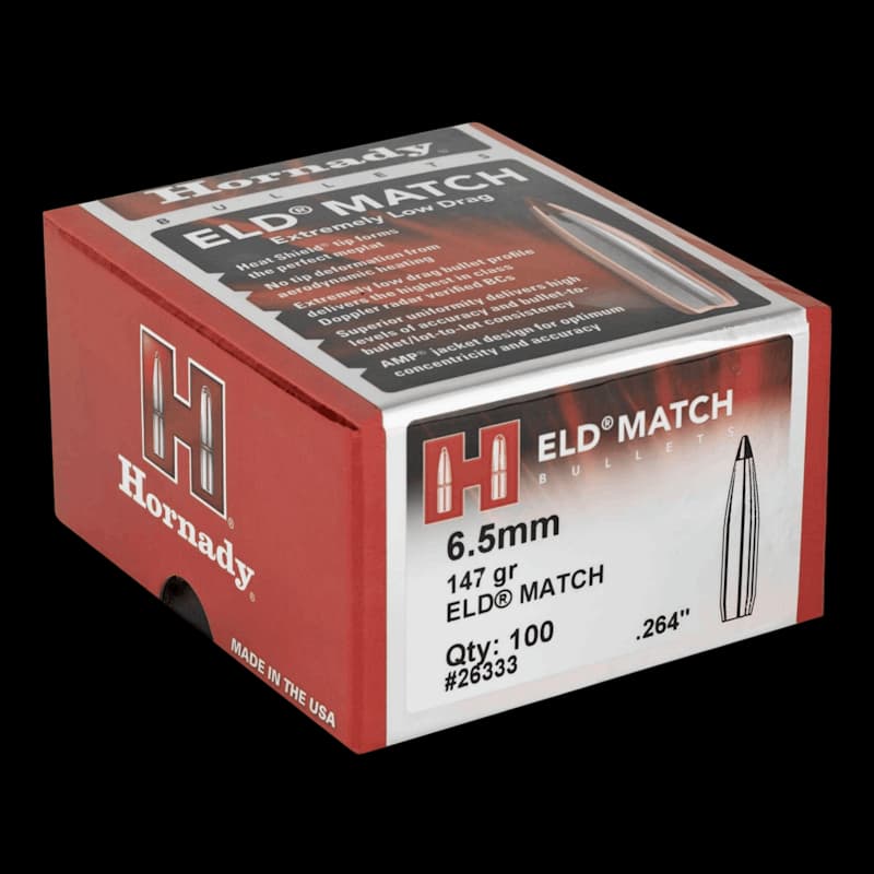 Hornady 6.5Mm 147Gr Eld Match (100) - Image 1