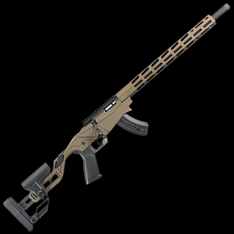 Ruger Precision 17HMR Burnt Bronze Rifle - Image 1