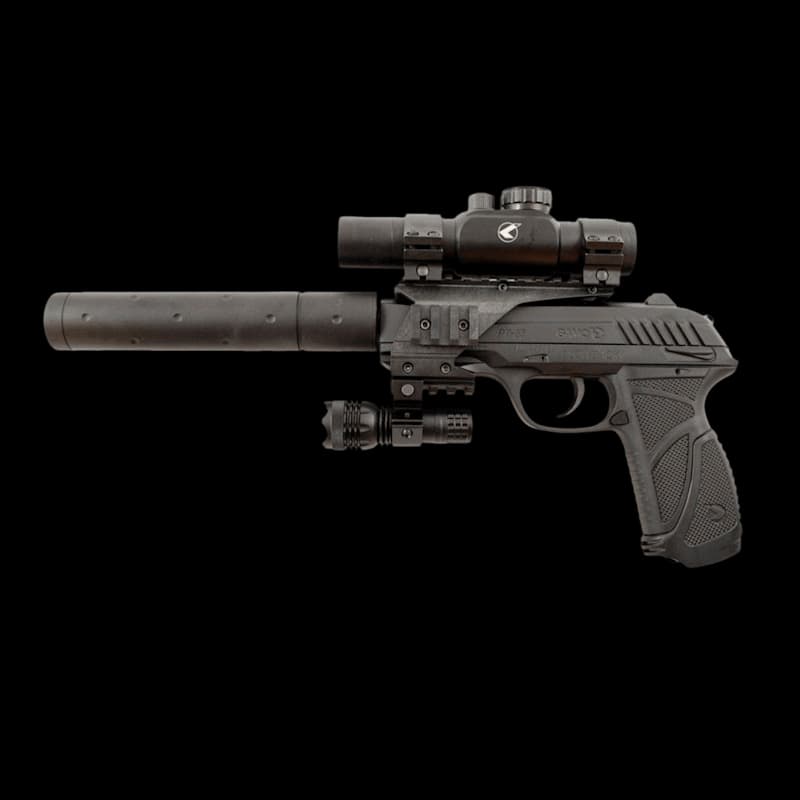 Gamo PT85 Tactical Air Pistol .177 - Image 2