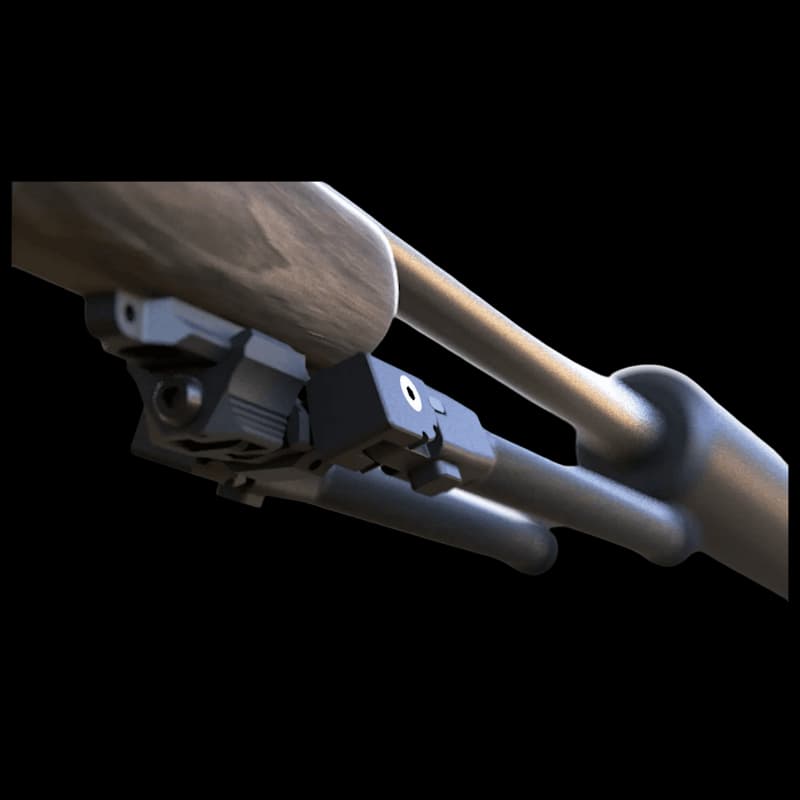 Nornehunt Carbon Fibre Bipod With Picatinny Fitting - Image 2