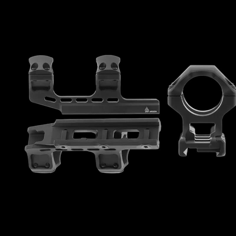 UTG Accu-Sync 30mm Cantilever Mount  High 34mm Offset Black - Image 3