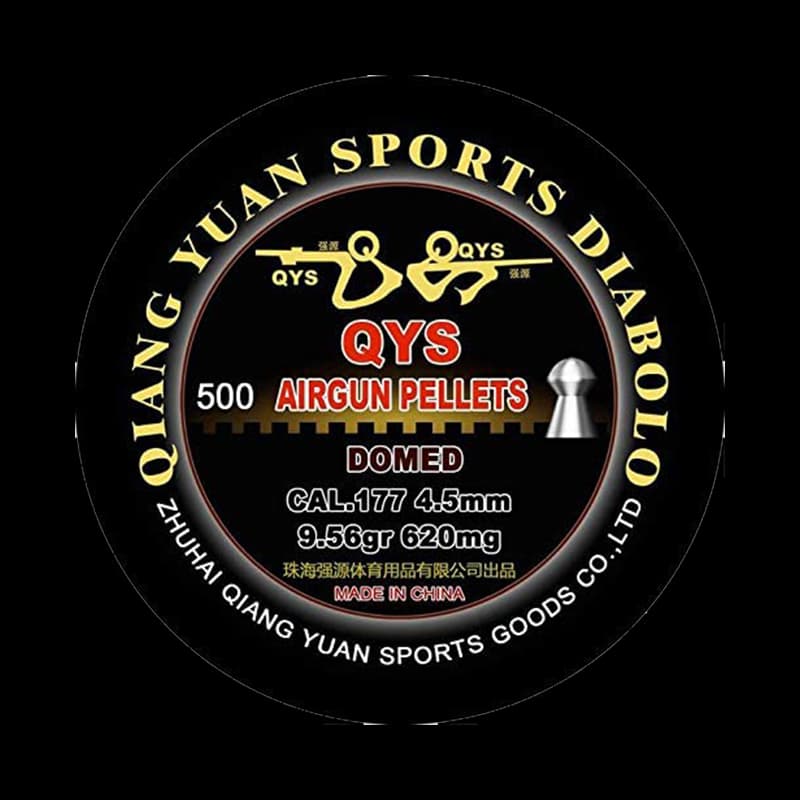 Qys Domed Nose Heavies .177/4.50 9.56Gr (500) - Image 1