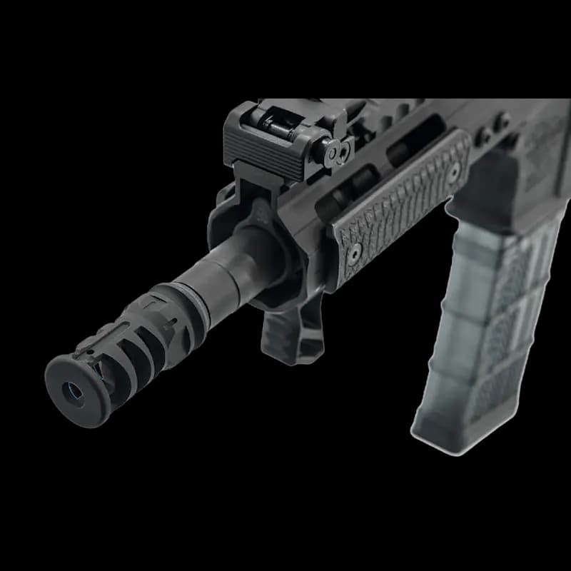 UTG PRO AR15 Muzzle Brake .223cal 1/2"x28 2.25" - Image 2