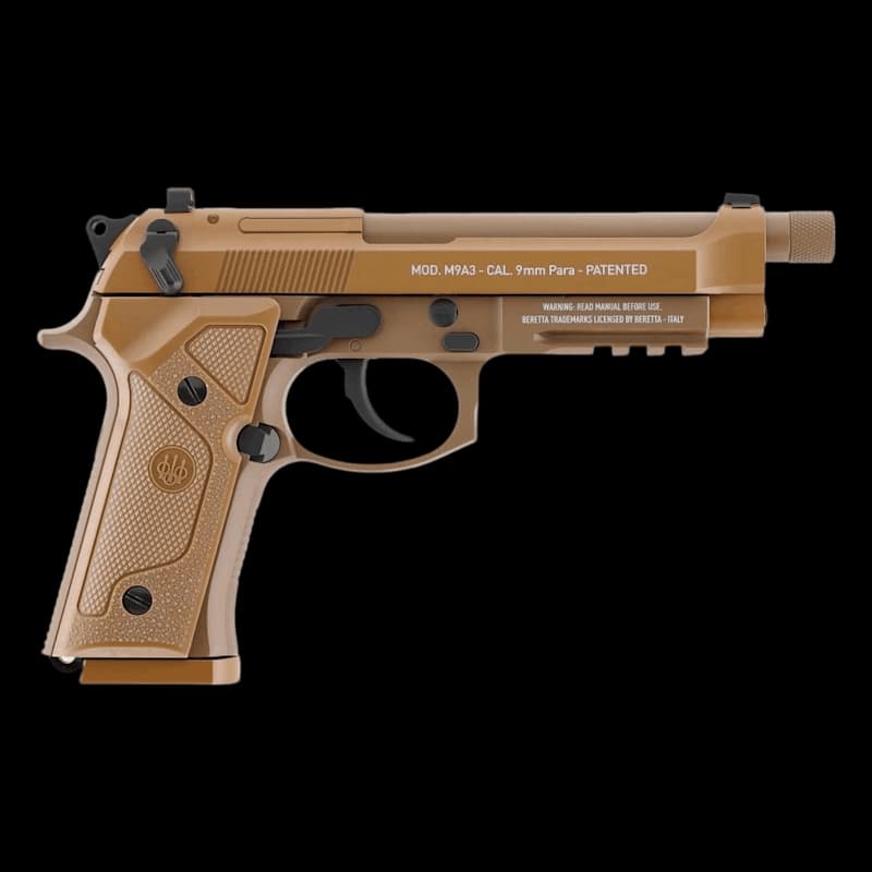 Umarex Beretta M9 A3 Full Metal Air Pistol 4.5mm BB FDE - Image 1