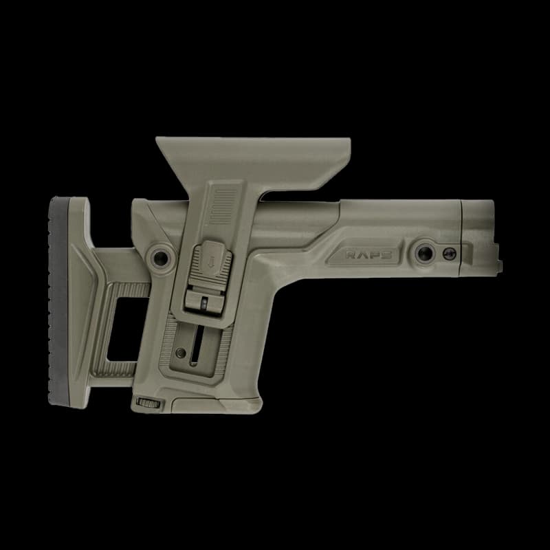 FAB Defense Rapid Precision Adjustment Stock Green - Image 1