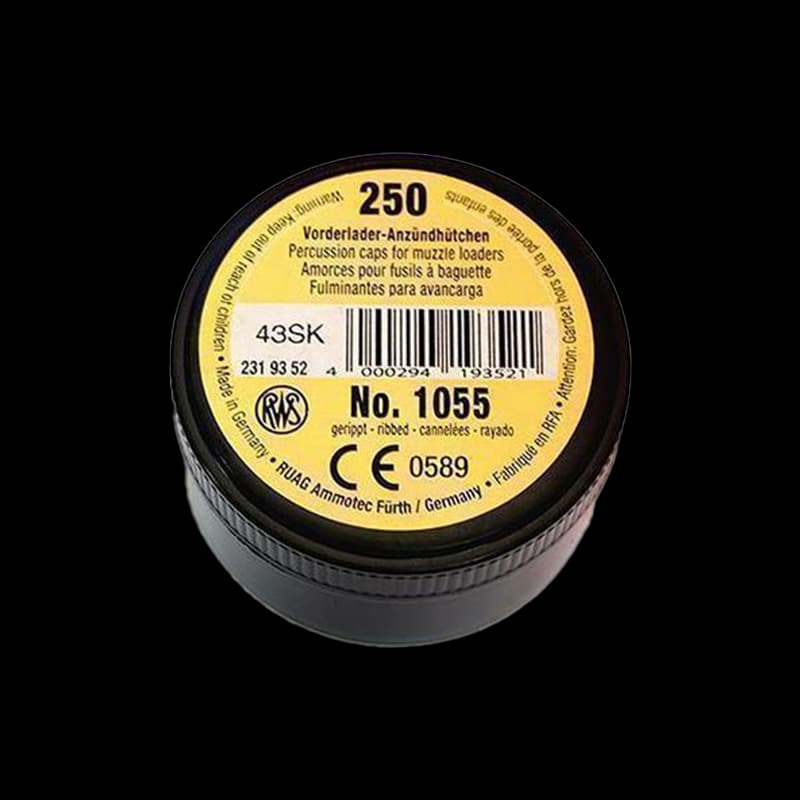 RWS Perc Caps 1055 (No. 10) (250) - Image 1