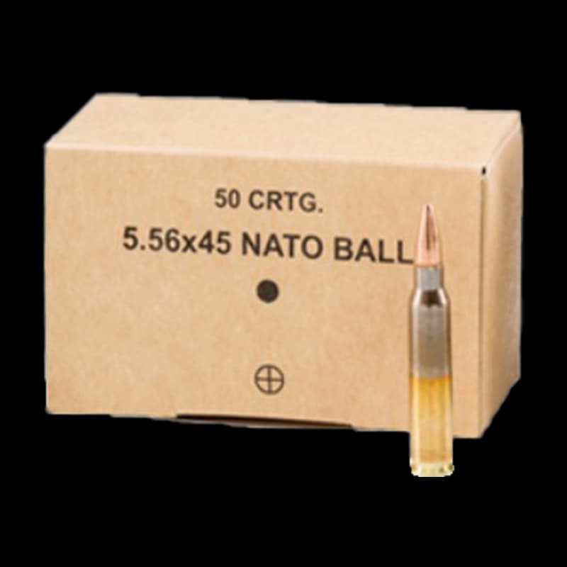 Military GGG 223 FMJ 55gr Ammunition - Image 1