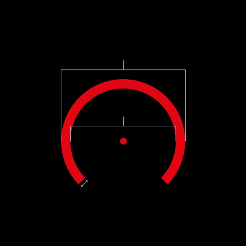 Hawke Prism Sight 1X15 4Moa - Image 2