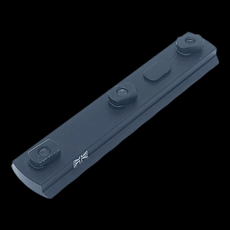 Black Rifle M-Lok Picatinny Rail  9 Slot - 100 mm - Image 3