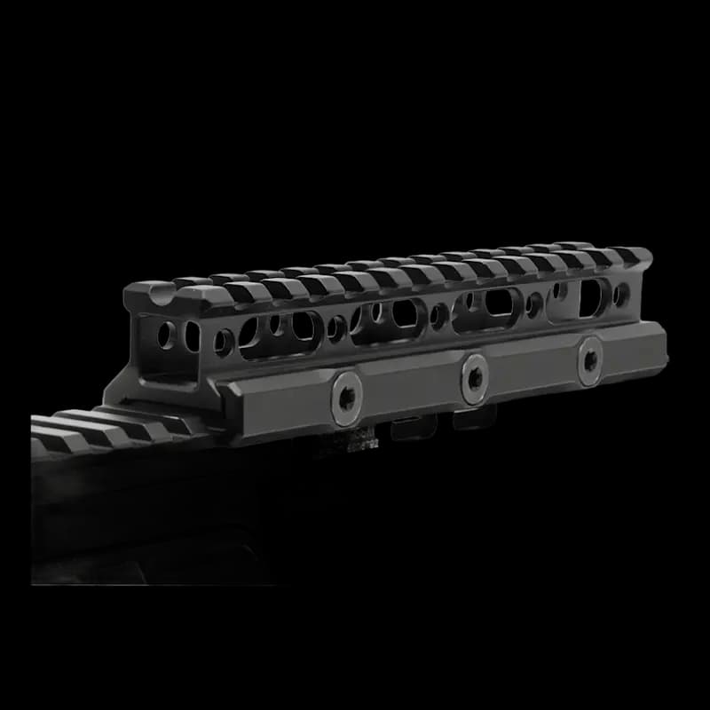 UTG Super Slim Picatinney Riser Mount 13 Slot 0.83" Height - Image 2