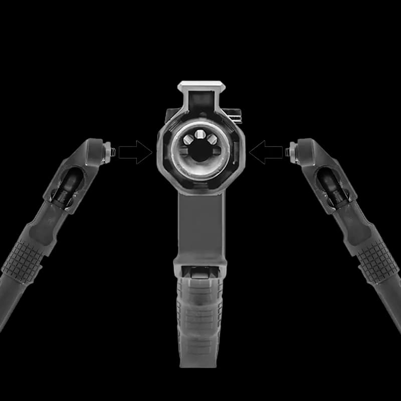 UTG Recon Flex II M-Lok Bipod Centre Height   7.1"-9.1" - Image 4