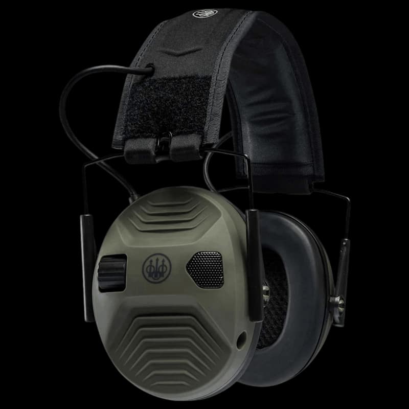 Beretta Folding Electronic Earmuff Green - Image 1
