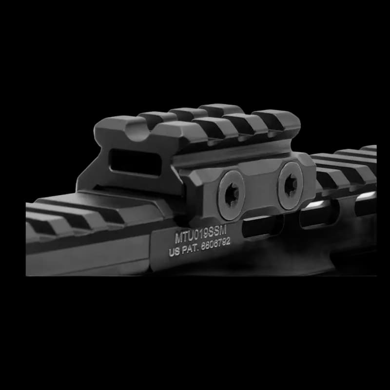 UTG Super Slim Picatinney Riser Mount 3 slot 0.5" Height - Image 2