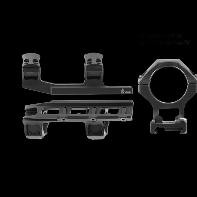 UTG Accu-Sync 30mm Cantilever Mount  Medium 50mm Offset Black - Image 3