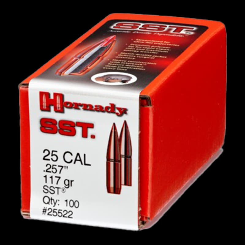 Hornady SST Interlock Bullets 25/.257 117gr - Image 1