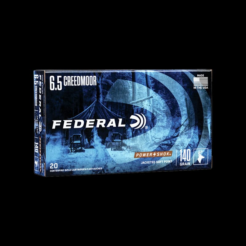 Federal Power Shok Rifle 6.5 Creedmoor 140G - Image 1