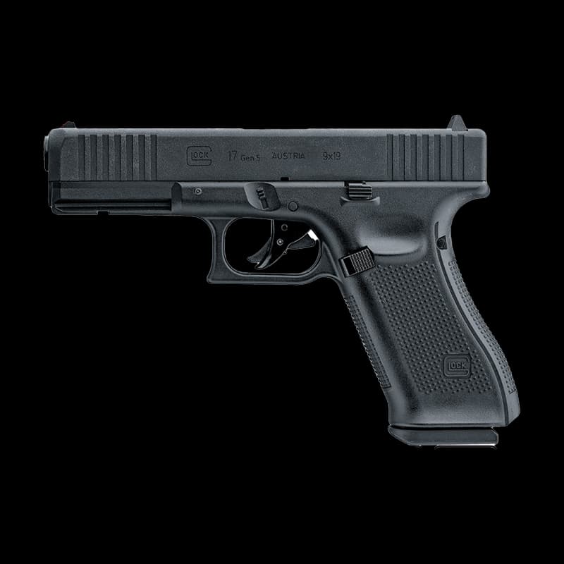 Umarex Glock 17 .177 Pellet Air Pistol Gen 5 Blowback Black - Image 1