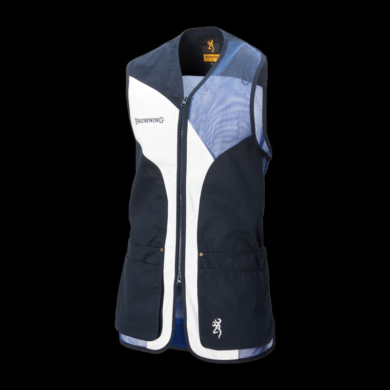 Browning Sporter Shooting Vest Blue L - Image 1