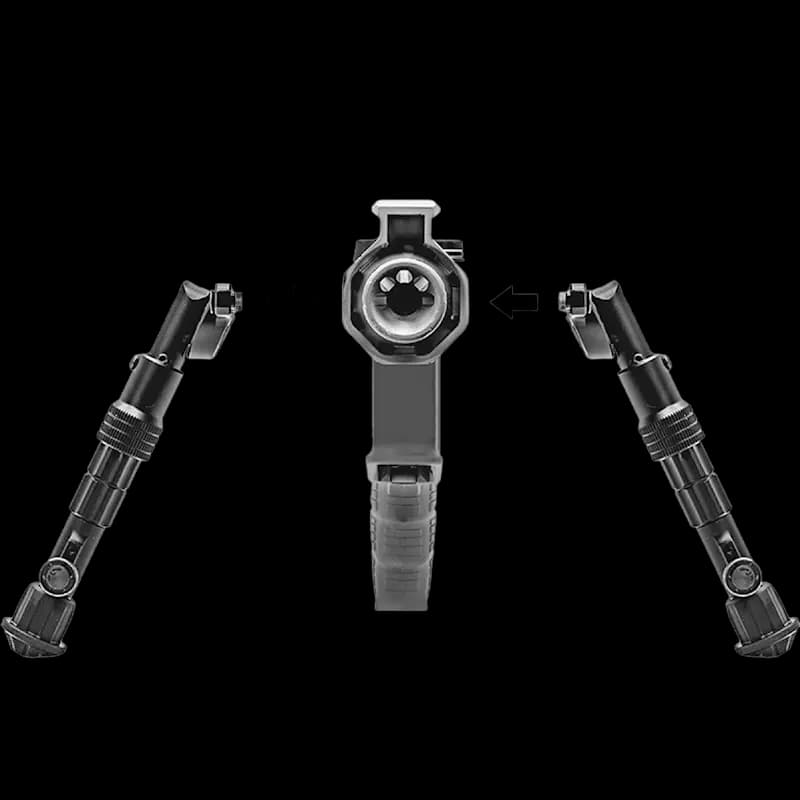 UTG Recon Flex M-lok Bipod Centre Height  5.7"-8" - Image 3