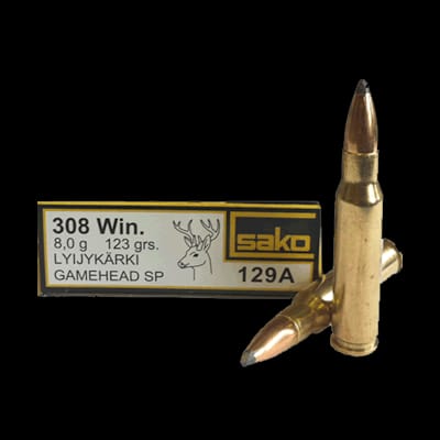 Buy Sako 308 129A SP 123G at Shooting Supplies