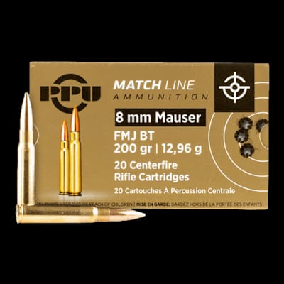 Buy Prvi Partizan 8x57 FMJ 200Gr Ammo at Shooting Supplies