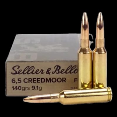 Buy S&B 6.5 Creedmoor FMJ 140gr at Shooting Supplies