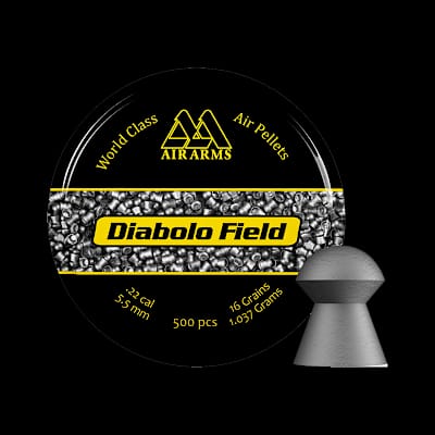 Buy Air Arms Diabolo Field Pellets .22/5.52 500 pcs 16gr at Shooting Supplies