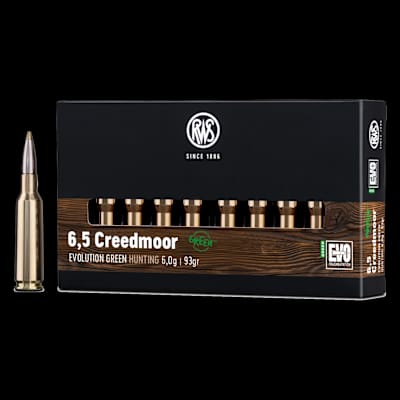 Buy RWS 6.5 Creedmoor Evo Green 93G at Shooting Supplies