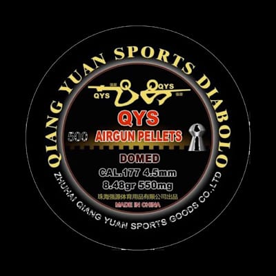 Buy Qys Domed Nose .177/4.50 8.48Gr (500) at Shooting Supplies