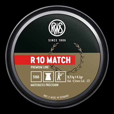 Buy RWS .177 R10 Match 8.2Gr at Shooting Supplies