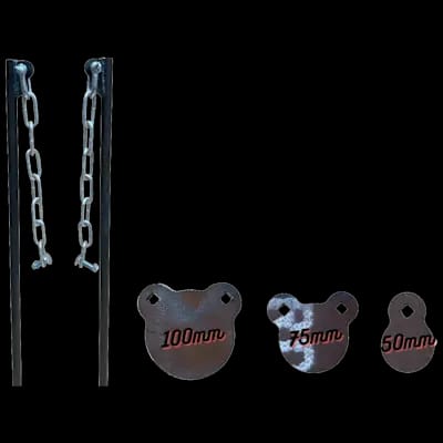 Buy Tom's Targets Poles and Gongs Combo at Shooting Supplies