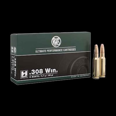 Buy RWS 308 HMCHP 180G at Shooting Supplies
