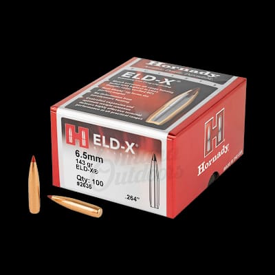 Buy Hornady 6.5 mm 143Gr ELD-X Bullets (100) at Shooting Supplies