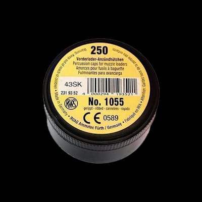 Buy RWS Perc Caps 1055 (No. 10) (250) at Shooting Supplies