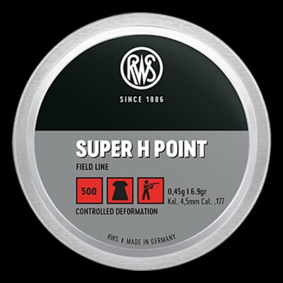 Buy RWS Super H Point .177 Cal 7.3Gr Pellets at Shooting Supplies