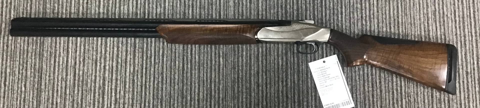 Benelli 12 gauge 828U Silver