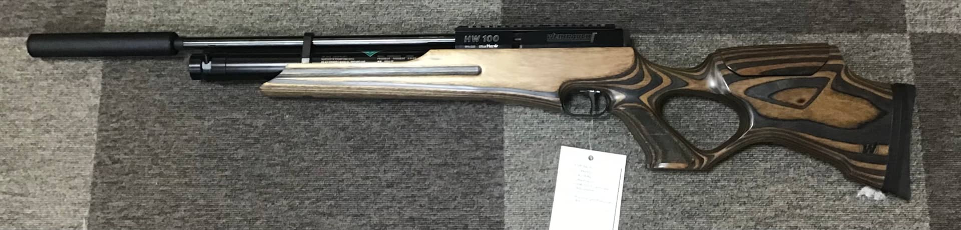 Weihrauch .177 HW 100 T Laminate Adjustable