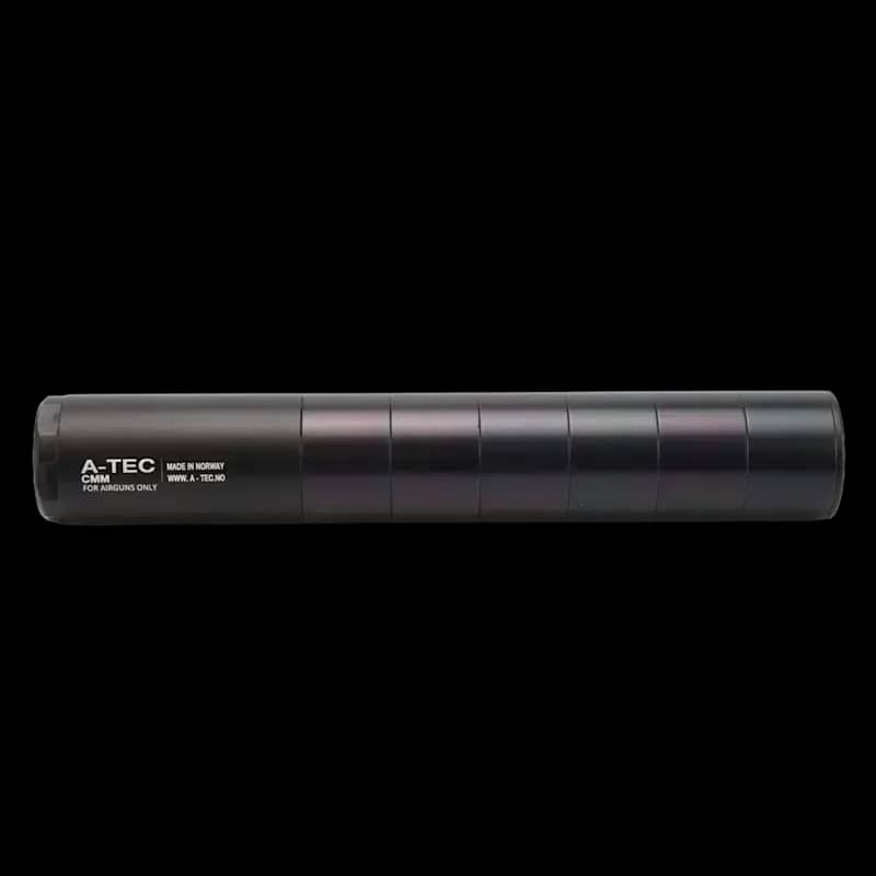 A-TEC CMM6 Moderator Black 1/2"x28 UNEF - Image 1