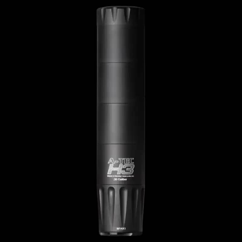 A-TEC Hertz H3-3 Moderator 30 Cal 5/8x24 UNEF