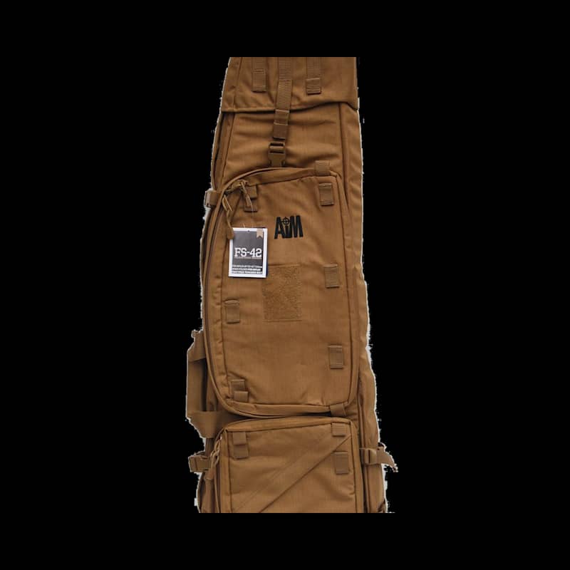 AIM FS-42 Tactical Drag Bag Tan - Image 1