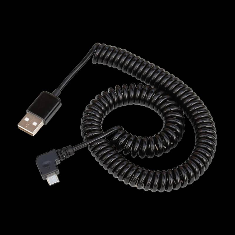 AimCam Shooting Glasses Tactical Coil Cable - Image 1